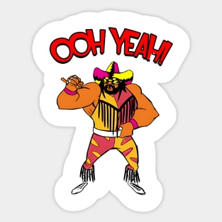 Wwe Macho Man Cartoons Sticker